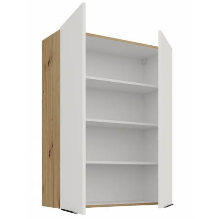 Szafka kuchenna 80 cm górna AURO WH/AR 80 G-108 2F antyfinger